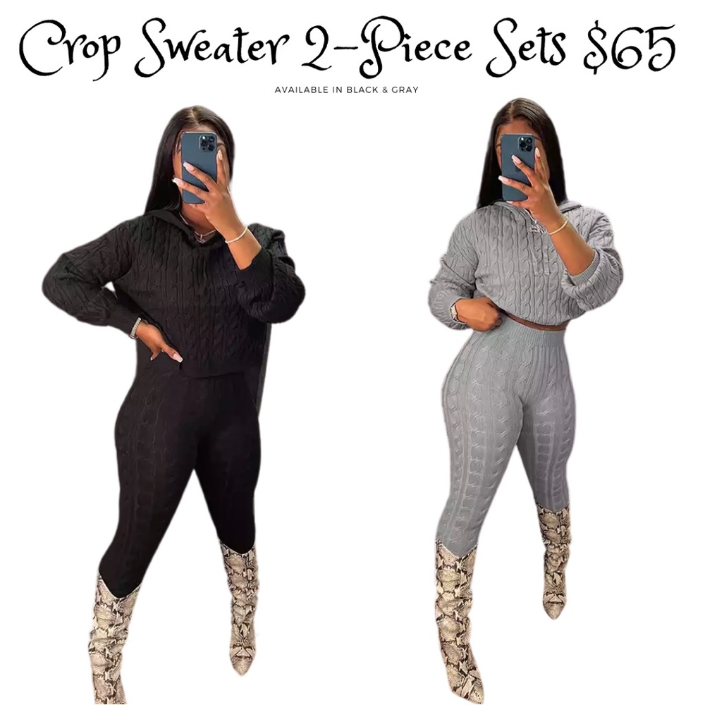 Sweater sweatsuits